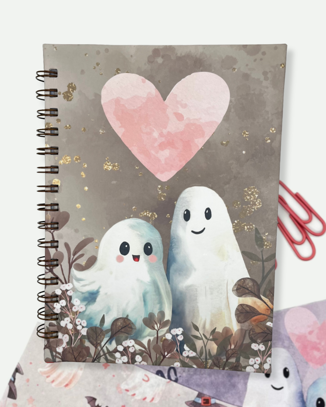 Caderno Universitário 5 matérias Fantasmas Apaixonados - Imagem 1